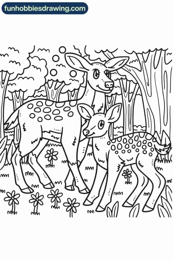 Deer in Different Environments